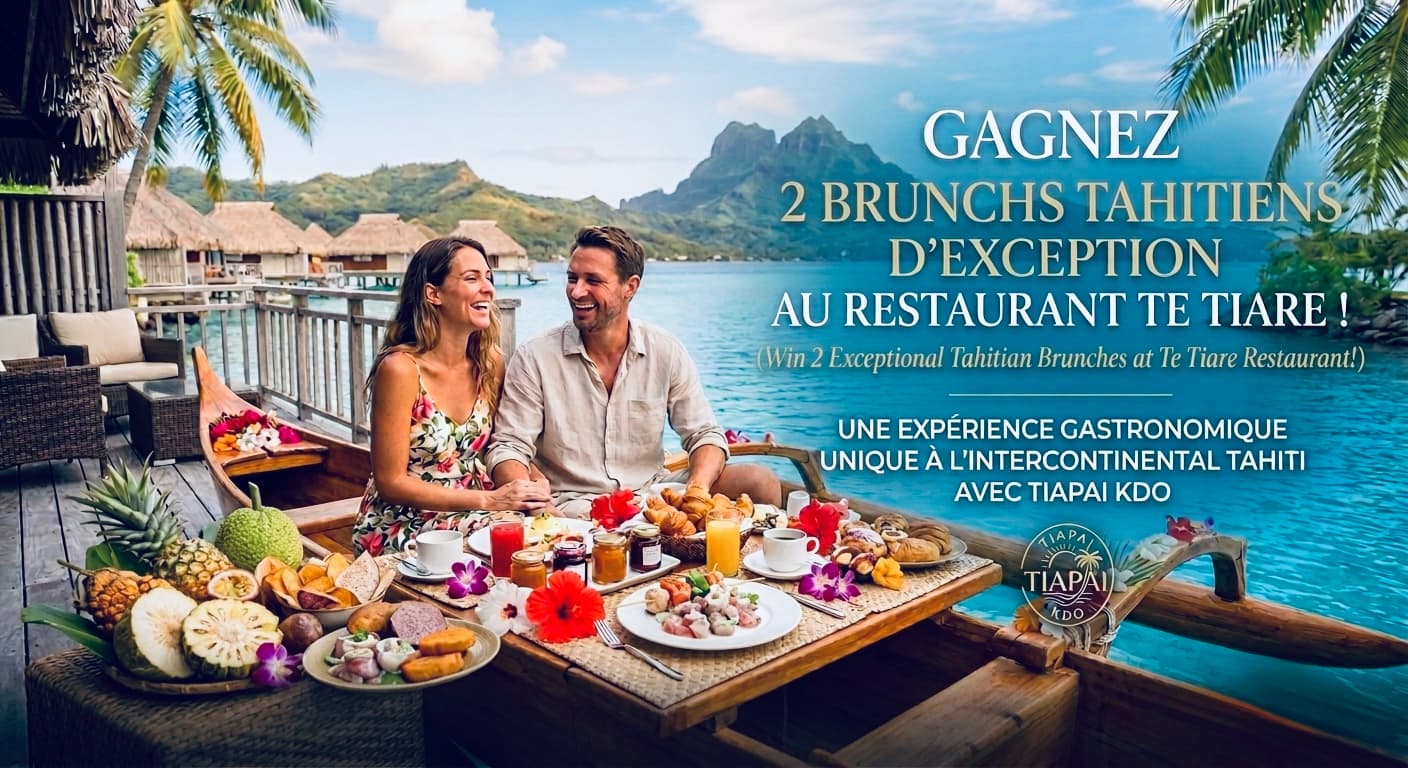 Gagner 2 BRUNCHS TAHITIEN à l’intercontinental RESORT & SPA